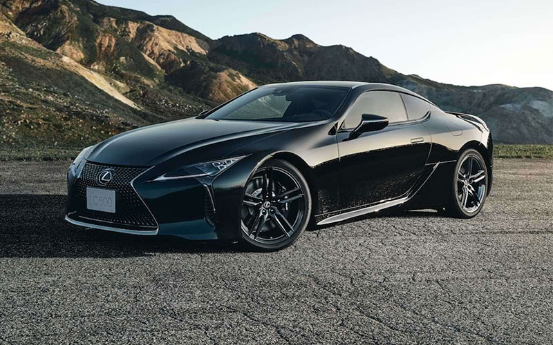 2021 Lexus LC Inspiration Series. (Overseas model shown. Australian specifications &amp; features may differ. See your Lexus dealer for details.)