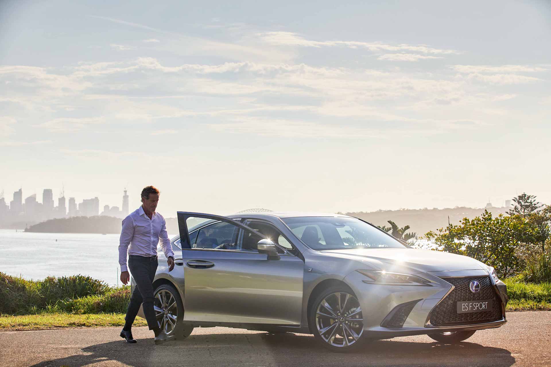 Lexus ambassador Mark Bouris