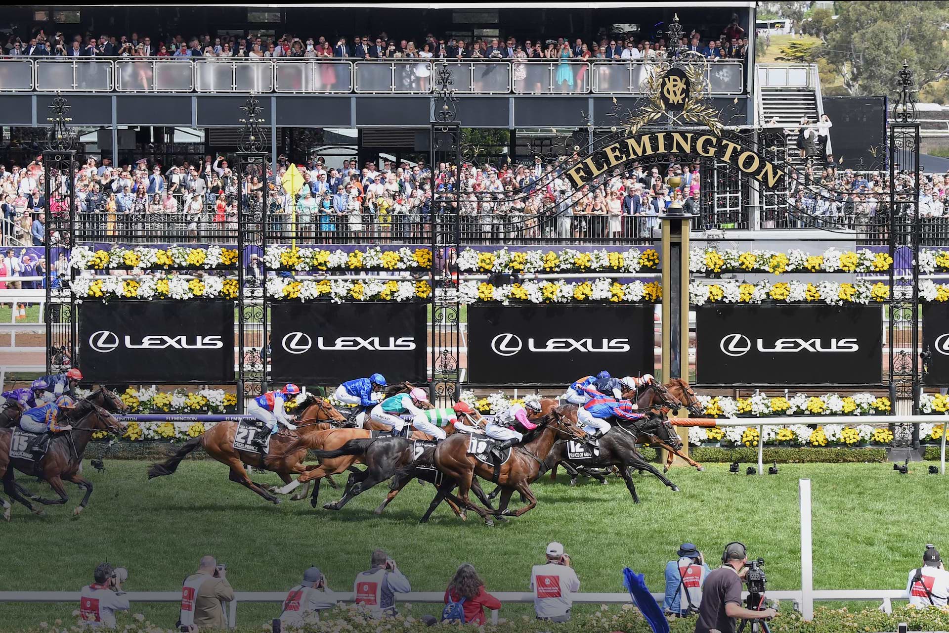 2019 Lexus Melbourne Cup finish