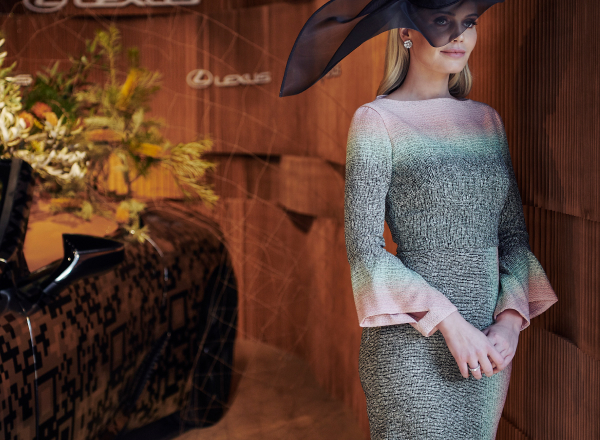 Lady Kitty Spencer attended Landmark by Lexus on Cup Day 