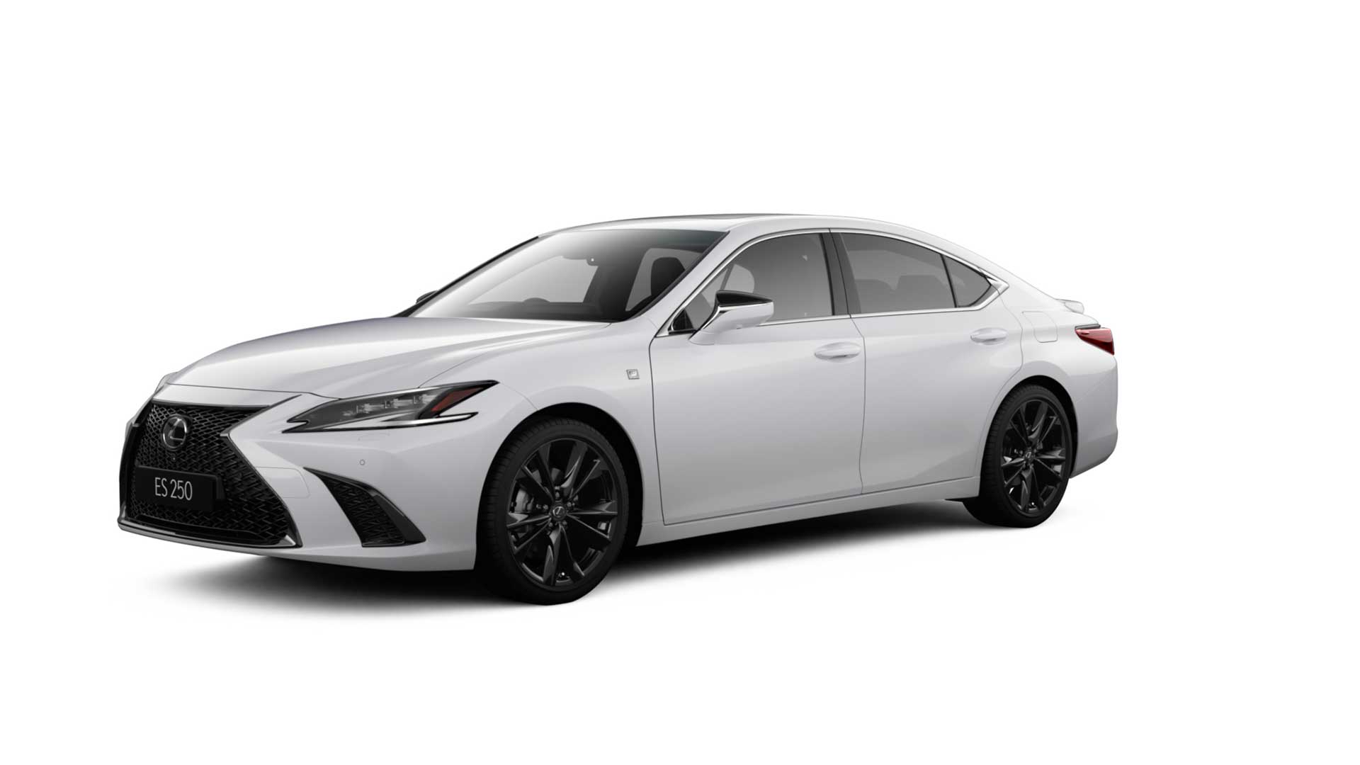 Lexus ES 250 F Sport in White Nova